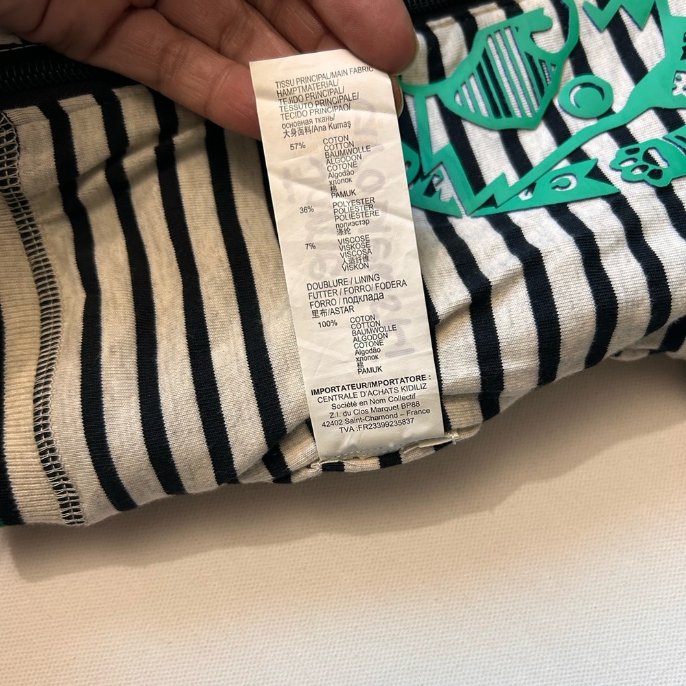 CATIMINI Boy’s Reversible Full Zip Hoodie Sweater Sz 18 Months Dog Logo Fish - Picture 12 of 12